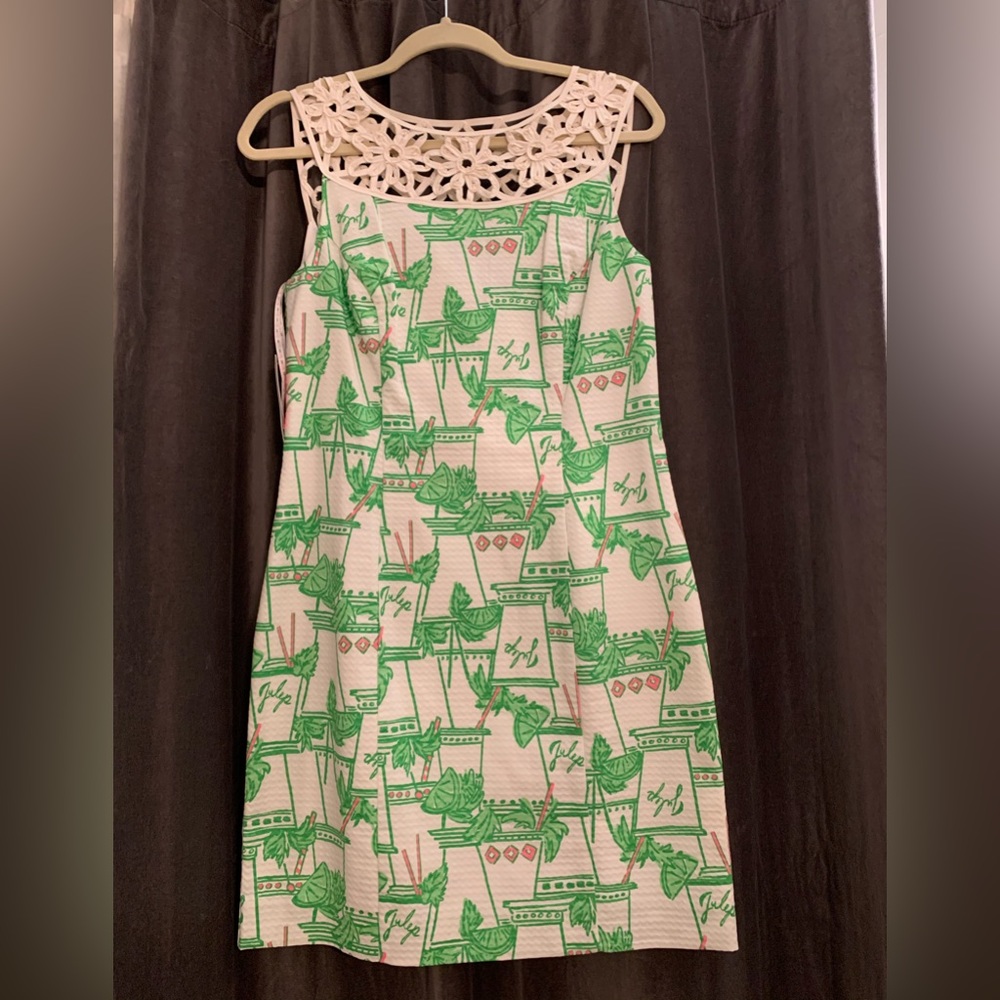 NWT Lilly Pulitzer Just Add Mint Lacina Dress Size 6 - Derby Dress! 🐎🐎🐎🐎🐎🐎